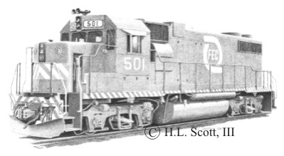 Florida East Coast Railway #501