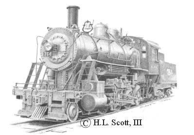 Illinois Central Railroad #764