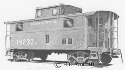 Penn Central caboose