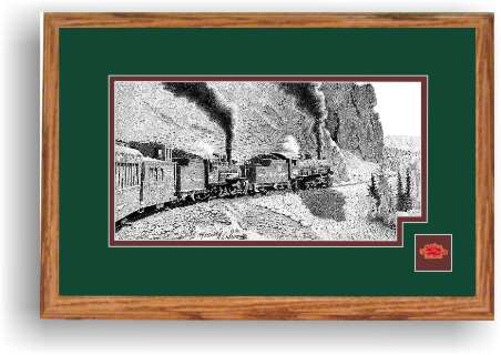 Cumbres and Toltec Railroad at windy point